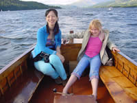 Rowing on Windermere