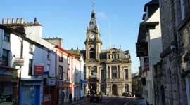 Kendal Town Hall and Clock