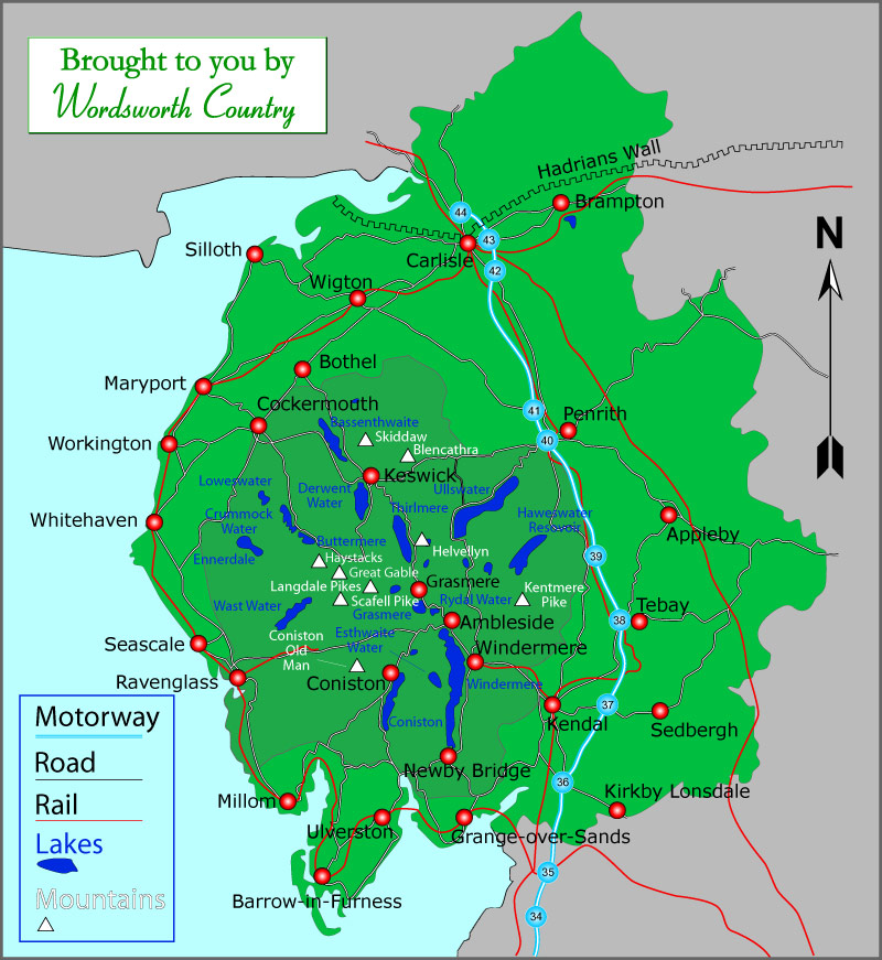 Lake District Tourist Map 60 Photos Morilly Lake District Tourist Map 60 Photos Morilly