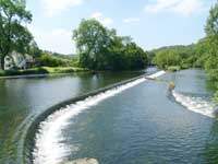 Newby Bridge weir