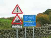 road sign