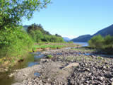 Thirlmere reservoir shore